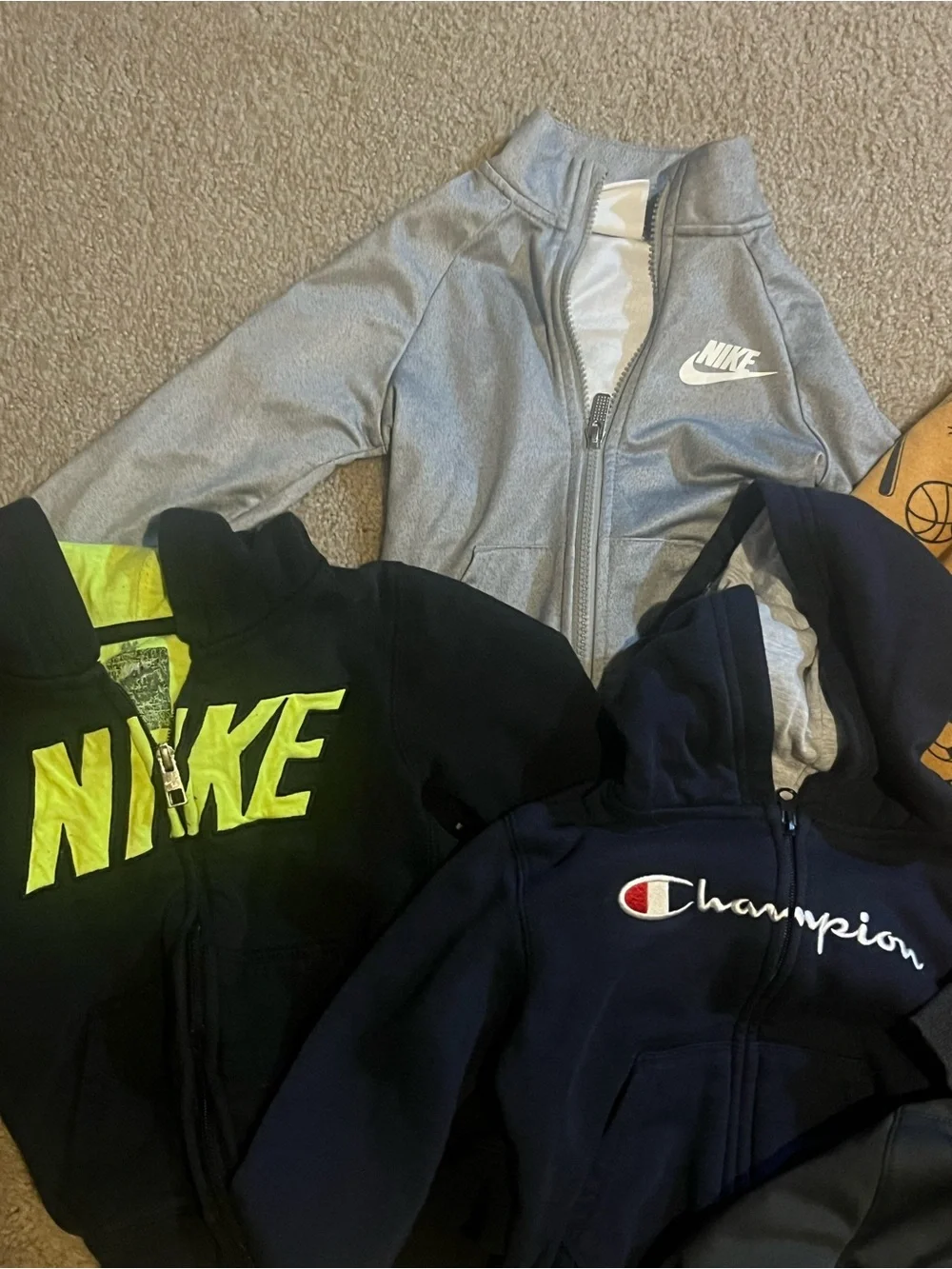 Lot of 4/4T Sweatshirts Jackets